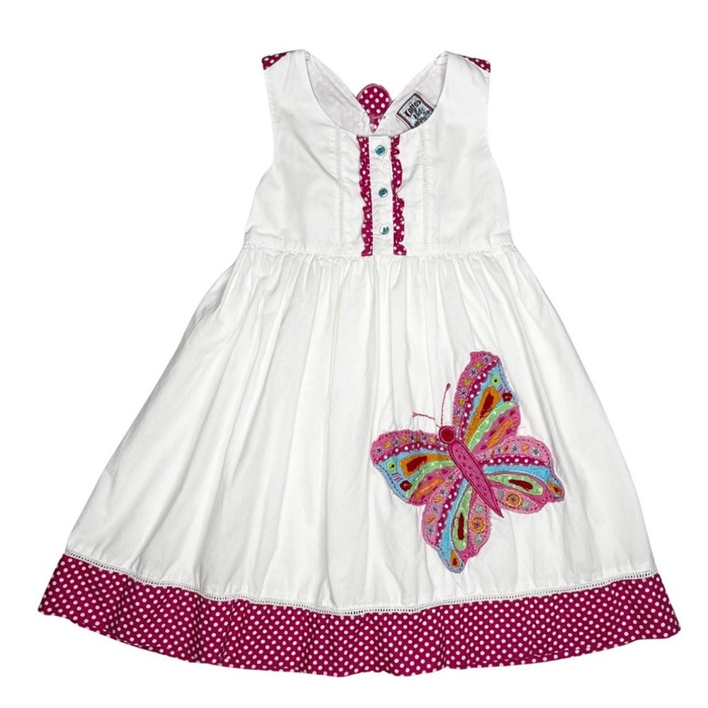 Cotton Kids Butterfly Dress